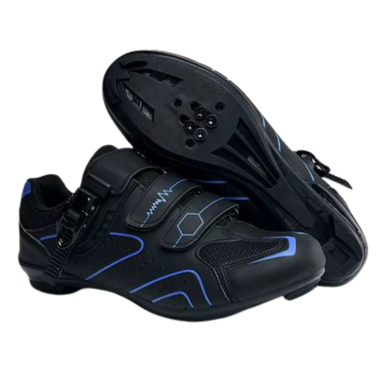 Buty rowerowe unisex z klamrą i sznurowadłami