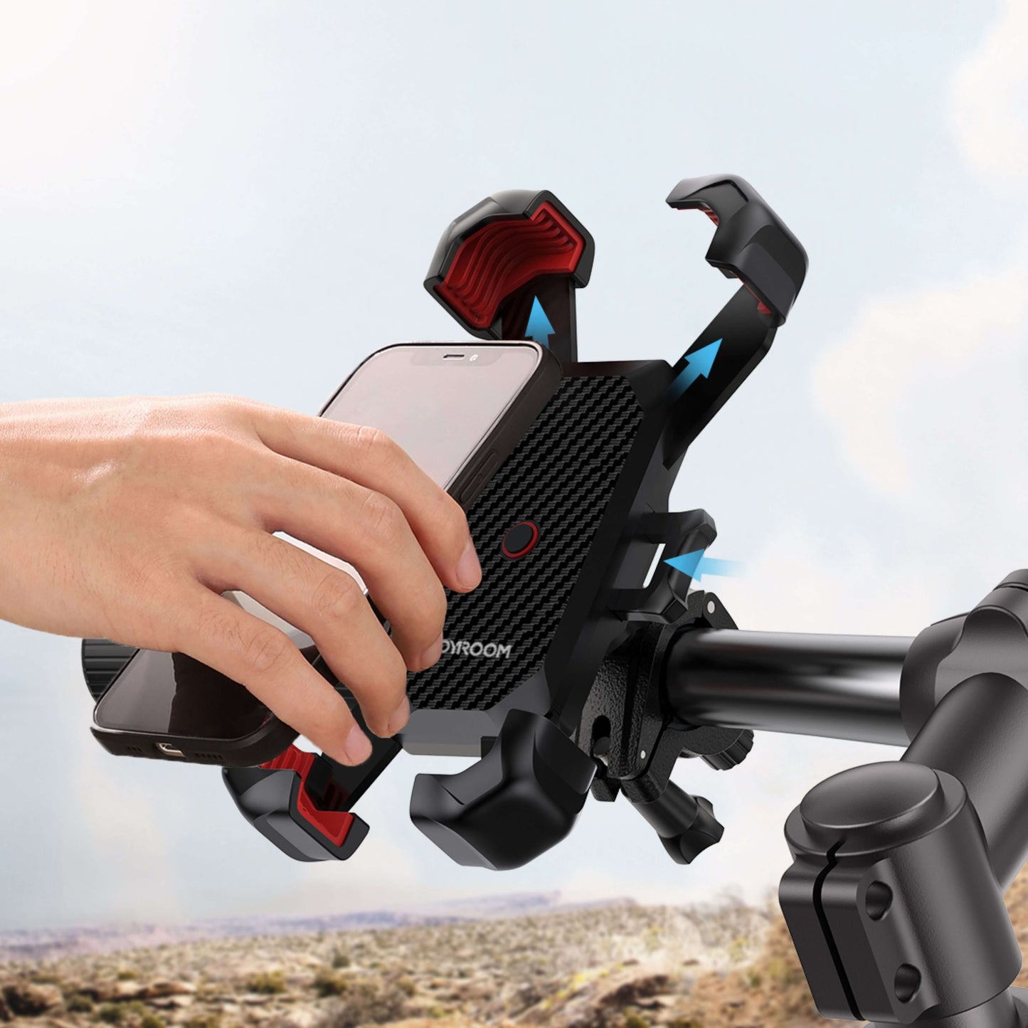 Uchwyt na telefon 360° SmartBike | Kompatybilny ze wszystkimi smartfonami