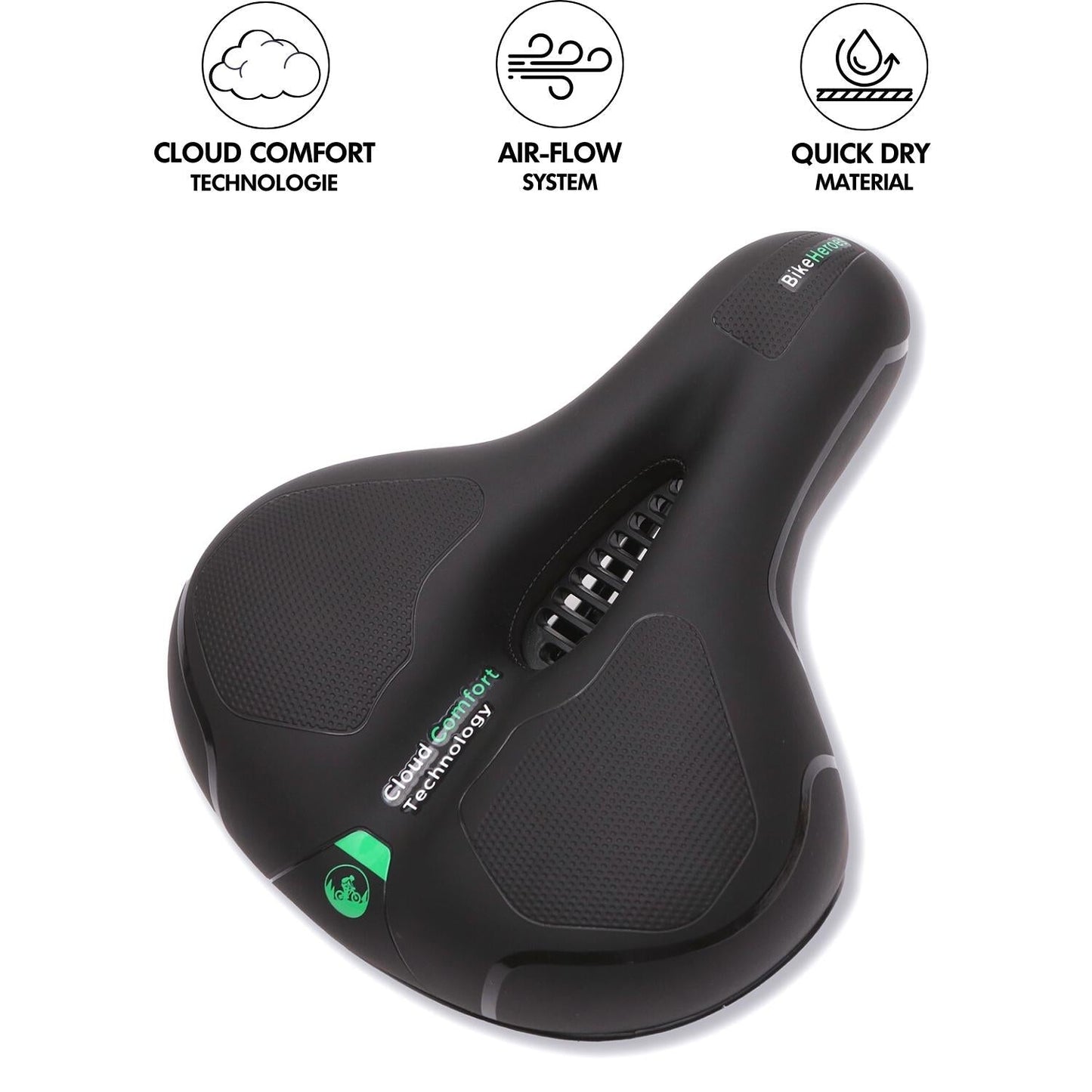 CloudComfort Max | Wreszcie jazda na rowerze bez bólu