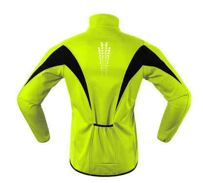Wodoodporna i ciepła kurtka rowerowa