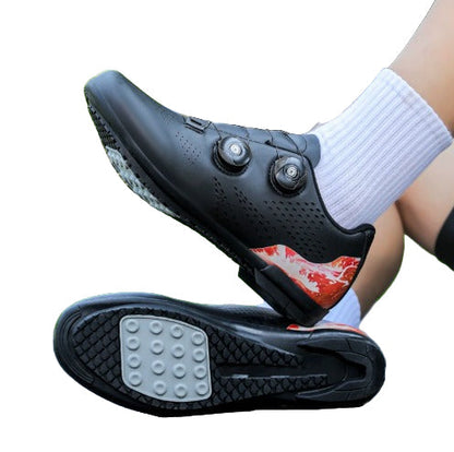 Buty rowerowe na drogę z antypoślizgową podeszwą | Podeszwa do pedałów zatrzaskowych