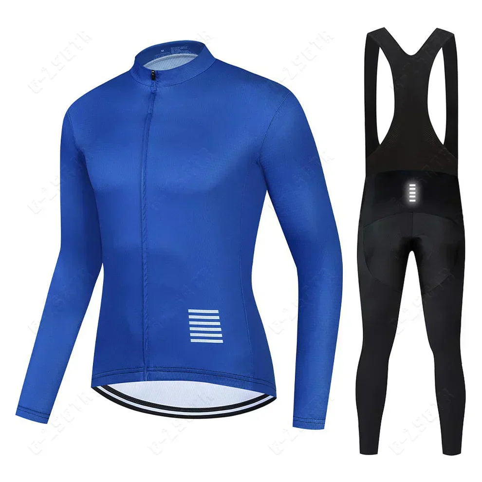 Profesjonalna odzież kolarska z długimi rękawami