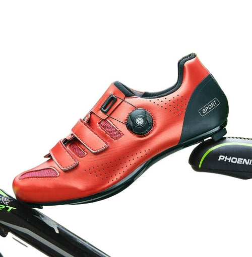 Buty kolarskie z zapięciem blokującym | Podeszwa antypoślizgowa do jazdy szosowej i MTB